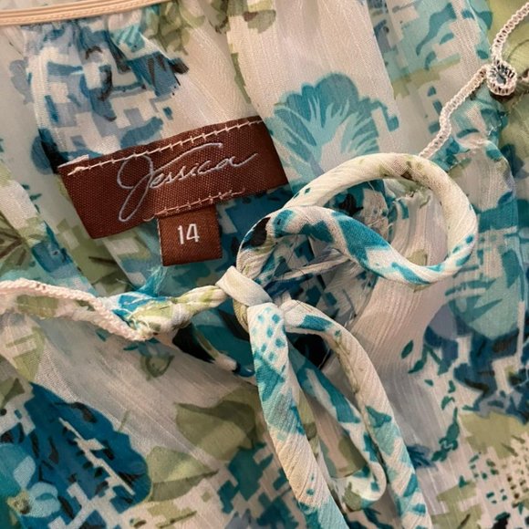 Floral Tie-Front Top - Picture 5 of 5